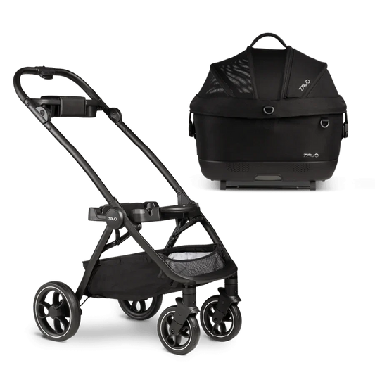 Tavo Maeve™ iso Pet Car Seat + Roscoe™ Stroller