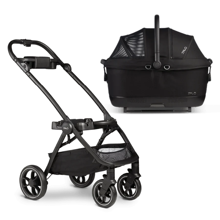 Tavo Maeve™ iso Pet Car Seat + Roscoe™ Stroller